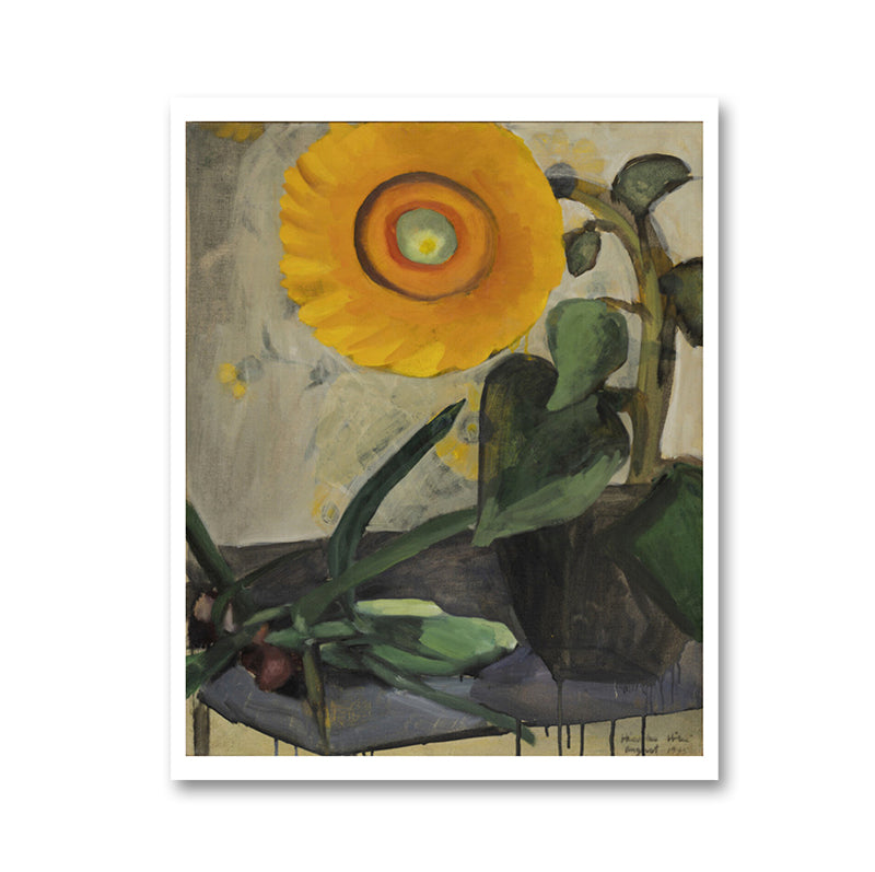 Print "Topaz Flower" by Hisako Hibi museum product 8"x 10"