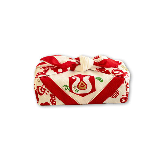 Year of the Snake Furoshiki gift view 2