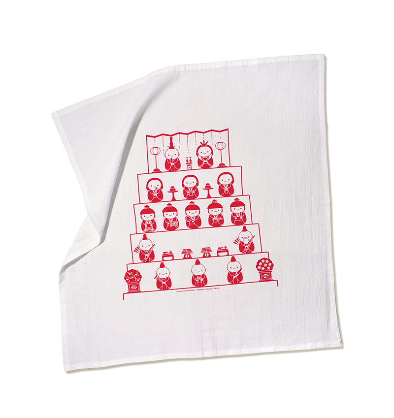 Hinamatsuri Dishtowel / Furoshiki gift