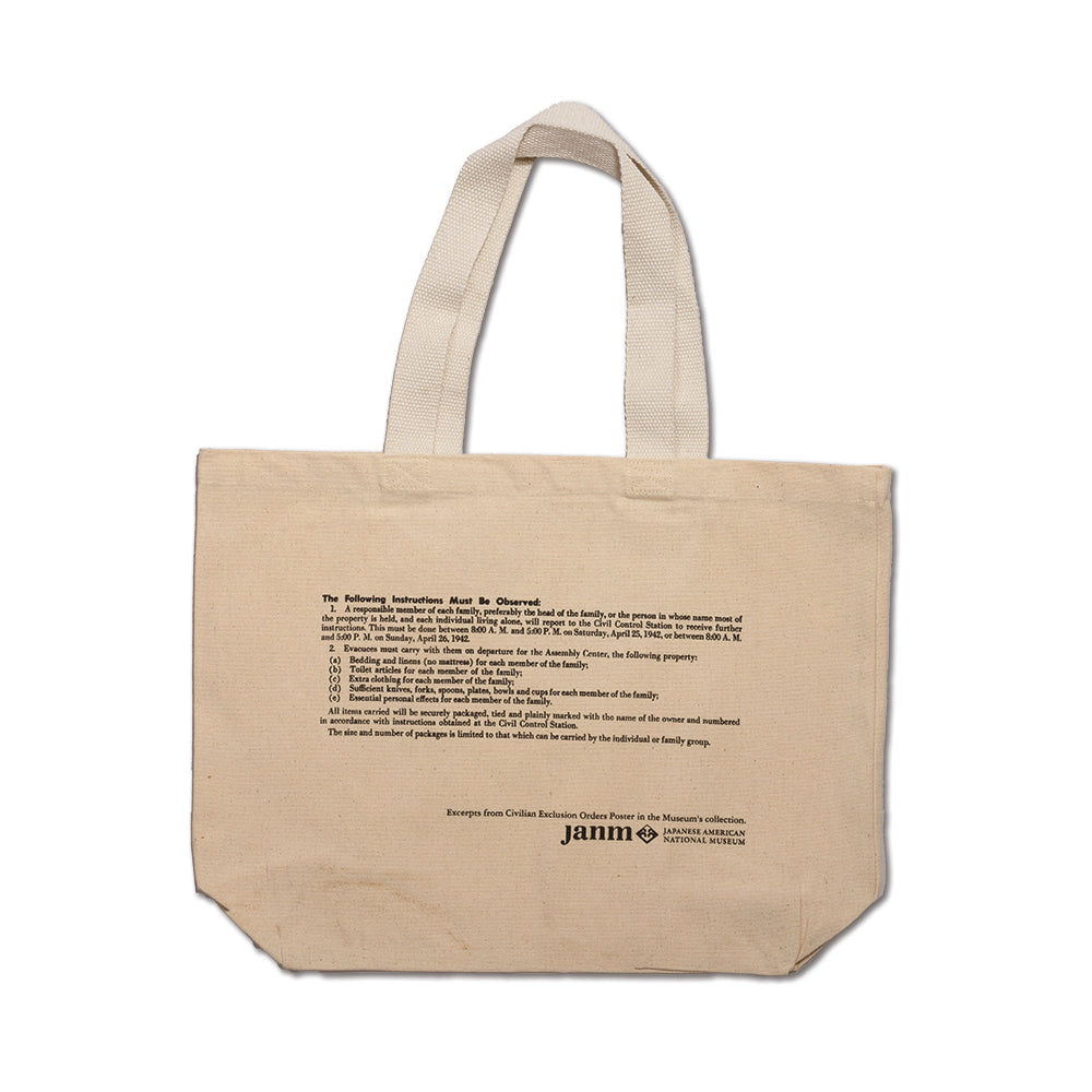 Only What You Can Carry Tote museum product