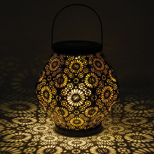 Floral Solar Lantern gift view 2