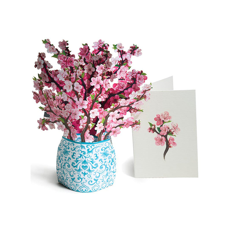 Mini Cherry Blossom Pop-up Card paper-stationery