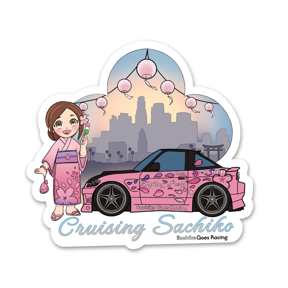 Sachiko Stickers Sachiko Studio Cruising Sachiko