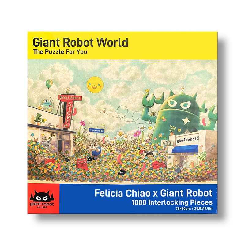 Felicia Chiao X Giant Robot Jigsaw Puzzle Giant Robot
