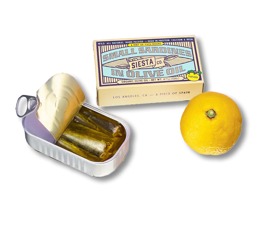 Sardines in Yuzu Koshō food