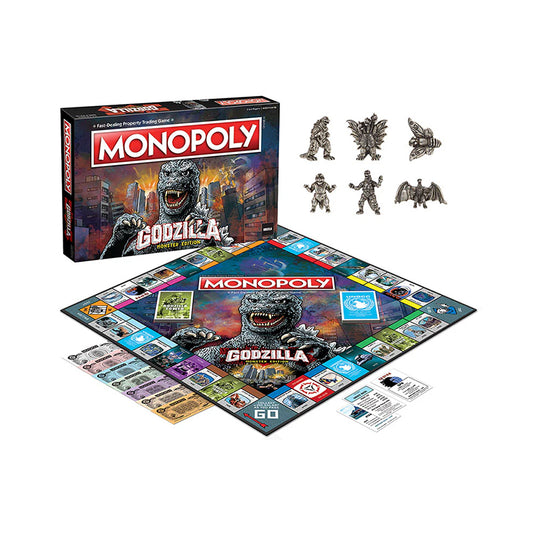 Godzilla Monopoly toys-games view 2