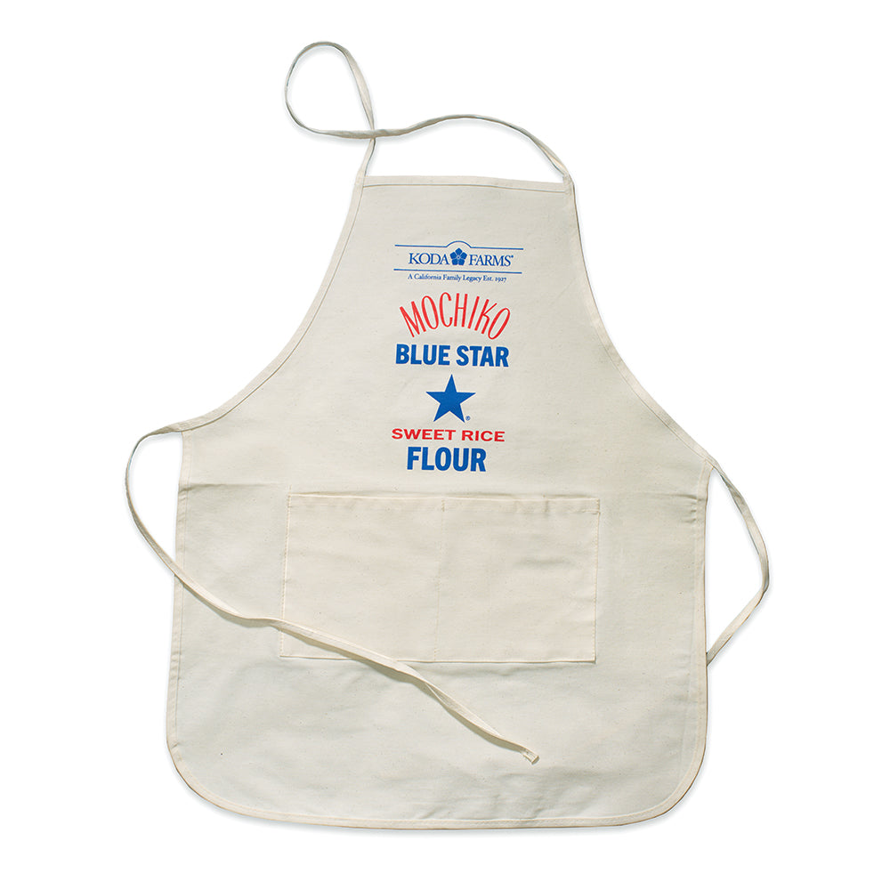 Koda Farms Blue Star Mochiko Apron museum product