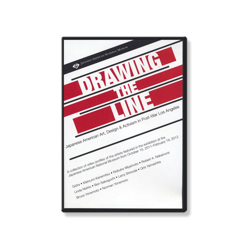 Drawing the Line: Japanese American Art, Design & Activism in Post-War Los Angeles (DVD) museum publication-DVD