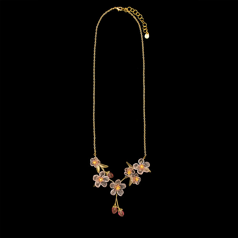 Momo-no-Hana Necklace 16" jewelry Default Title