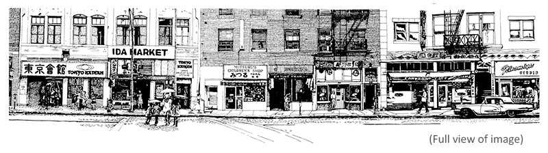 East First Street Notecard - Set of Five museum product