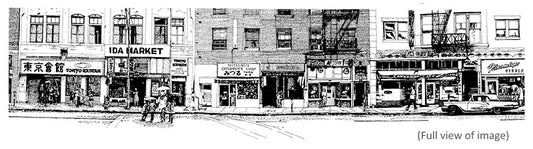 East First Street Notecard - Set of Five museum product view 2