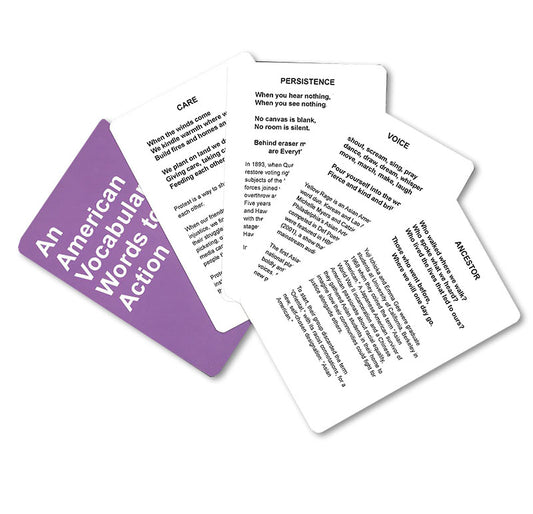An American Vocabulary: Words to Action Deck museum product Default Title view 2