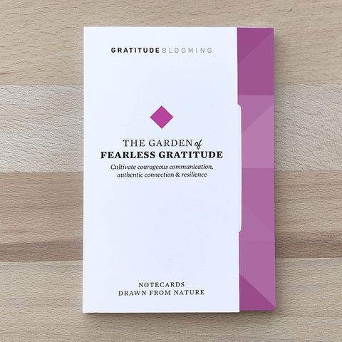 FEARLESS Gratitude Blooming 10 Notecards