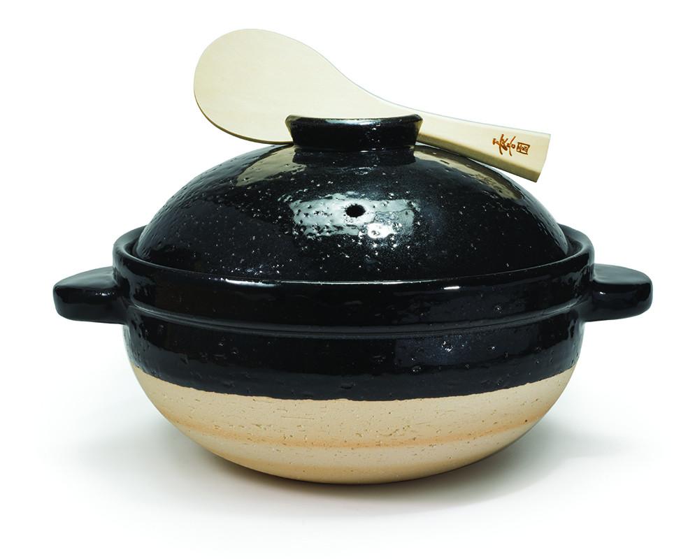 Iga-Yaki Donabe Clay Rice Cooker “Kamado-San” gift