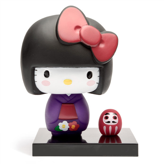 Hello Kitty Kokeshi Bobblehead museum product