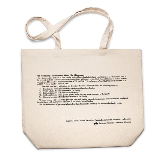 Only What You Can Carry Tote museum product view 2