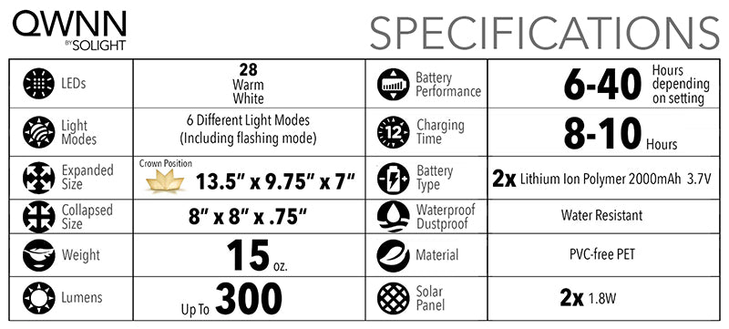 Portable Solar Origami Lantern gift