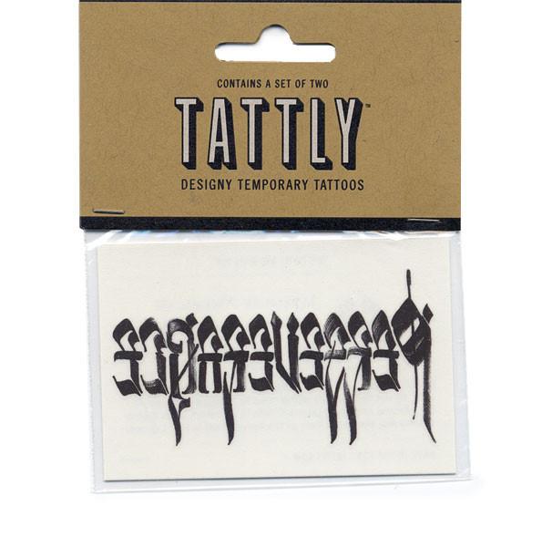 Perseverance Temporary Tattoo Set of 2* museum product