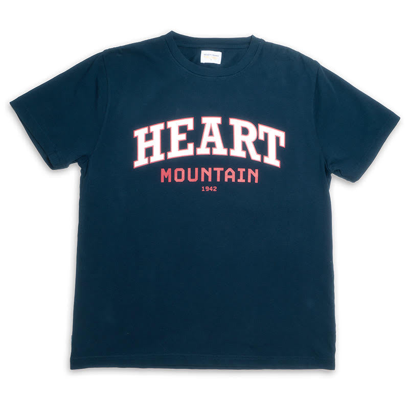 Heart Mountain T-shirt JANM | AKASHI-KAMA apparel Medium