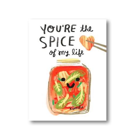 You're the Spice Notecard