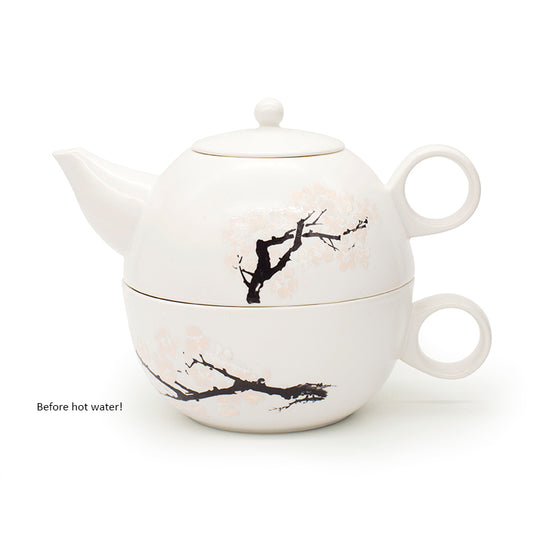 Blooming Blossom Tea pot and Cup gift view 2