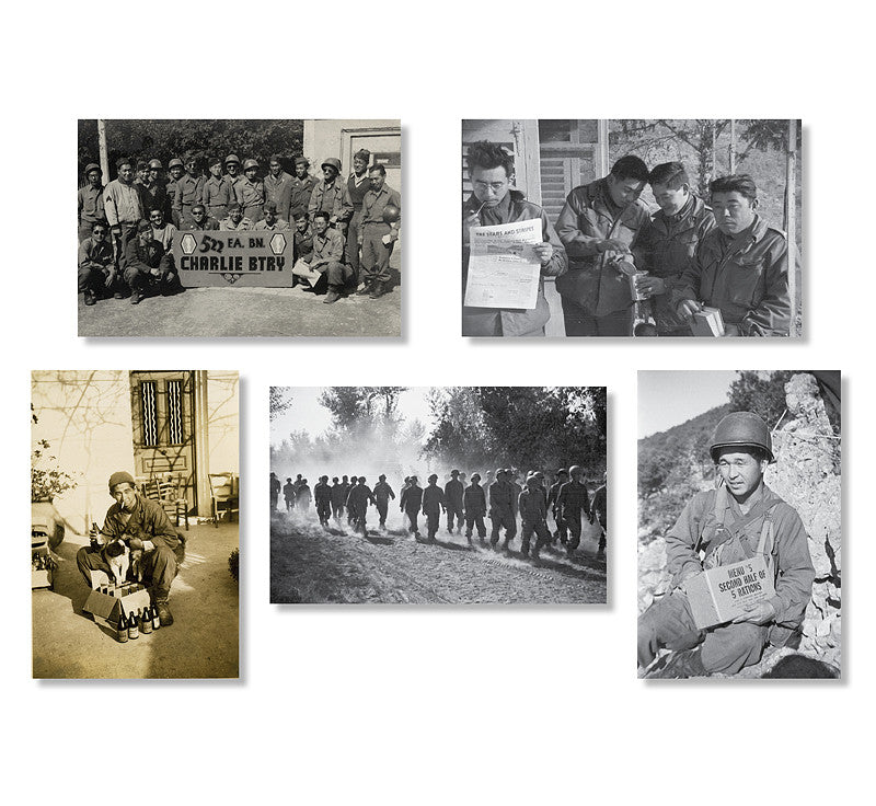 Postcard Set/10 from "Before They Were Heroes: Sus Ito's World War II Images" museum product