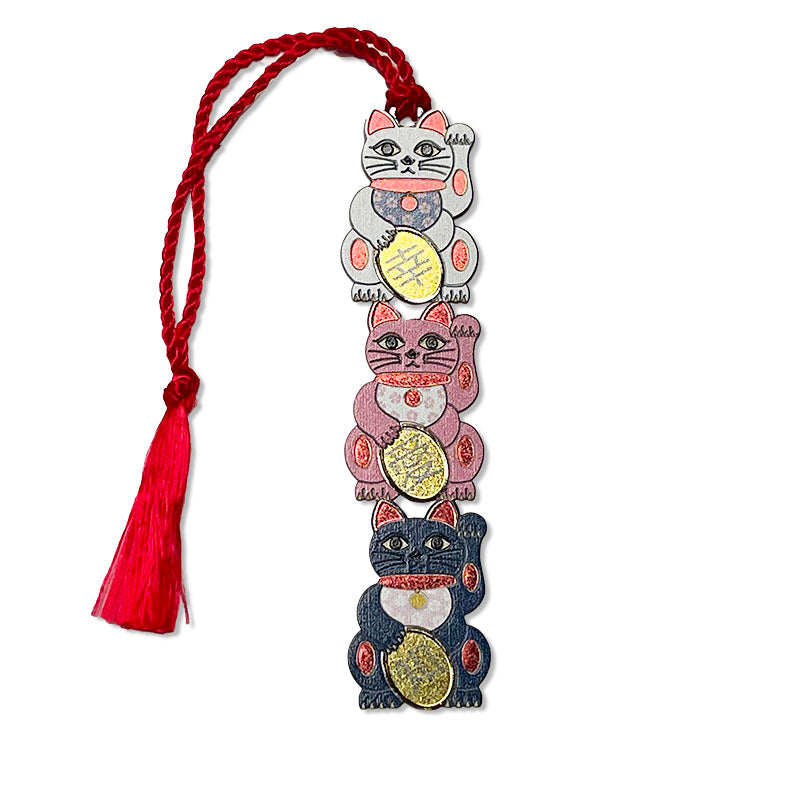 Lucky Cat Bookmark gift