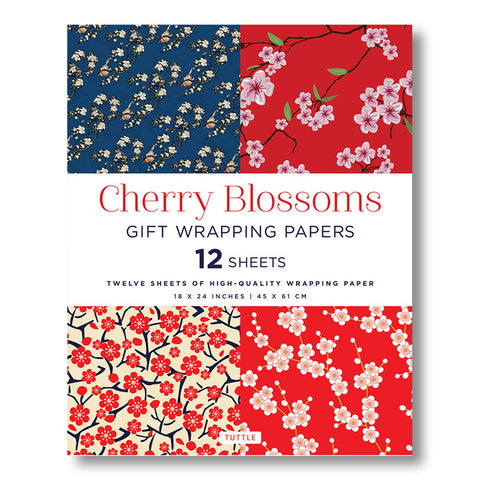 Cherry Blossoms Gift Wrapping Papers