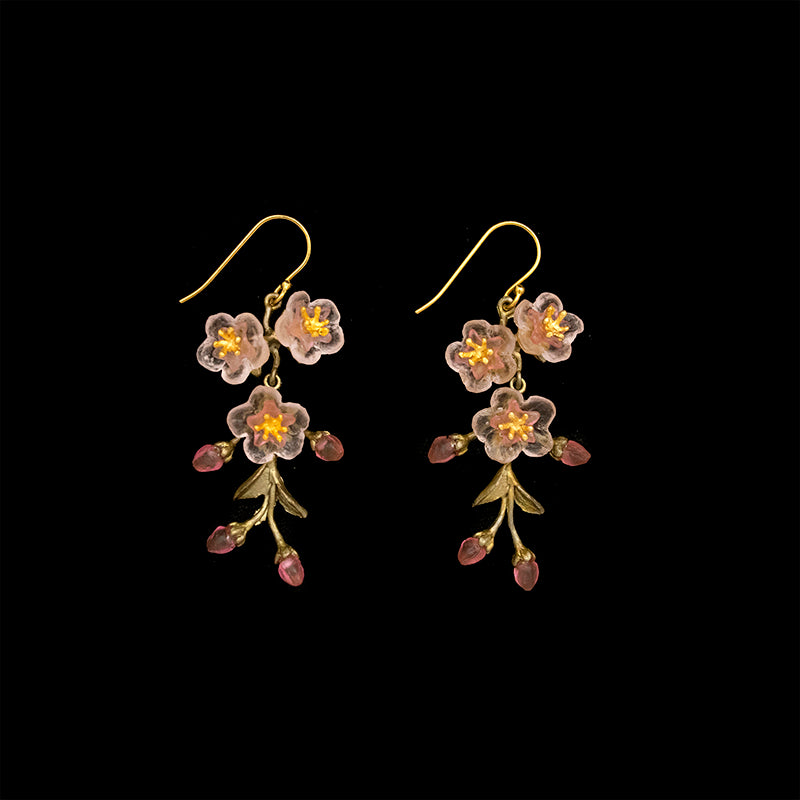Momo-no-Hana Earrings jewelry