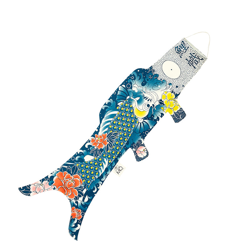 Tattoo Koinobori Blue 39" gift Default Title