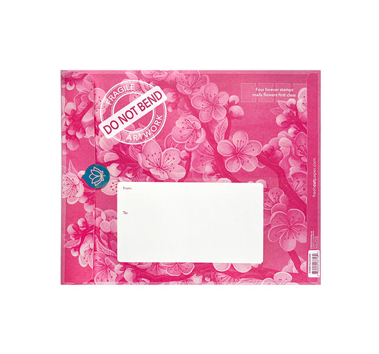 Cherry Blossom Bouquet Pop-up Card paper-stationery view 2