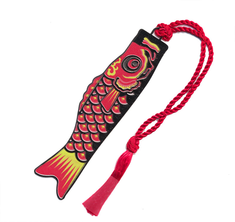 Red Koinobori Bookmark / Ornament gift