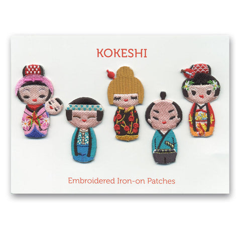 Kokeshi Mini Patches