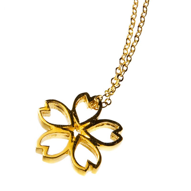 Large Sakura Pendant by Yuko Ebina jewelry