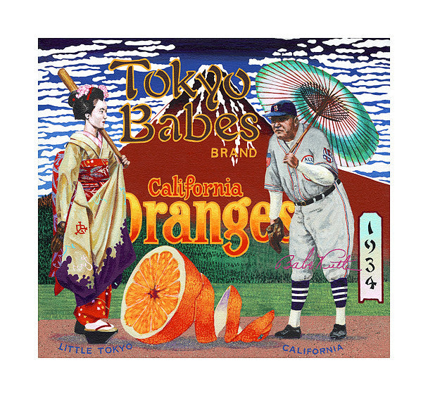 “Tokyo Babes” Print by Ben Sakoguchi Consignment