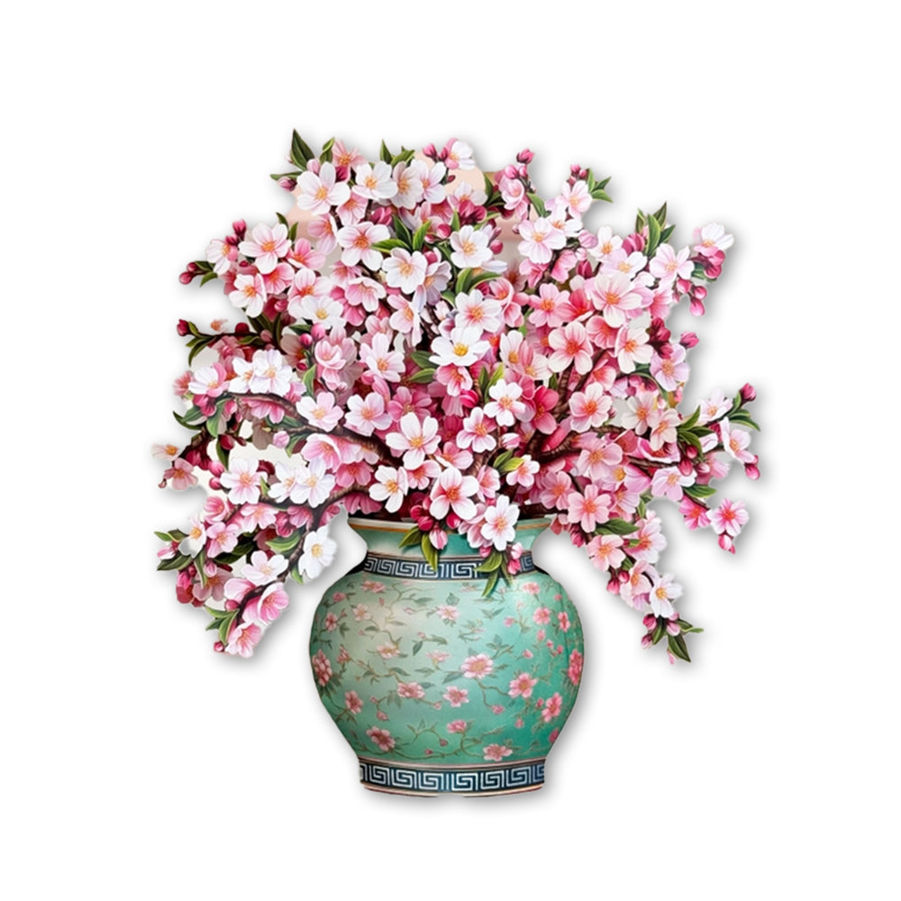 Cherry blossom pop-up card