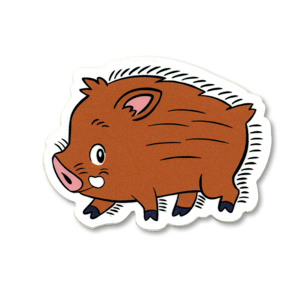 Zodiac Stickers by Ridge Hirano museum product Boar