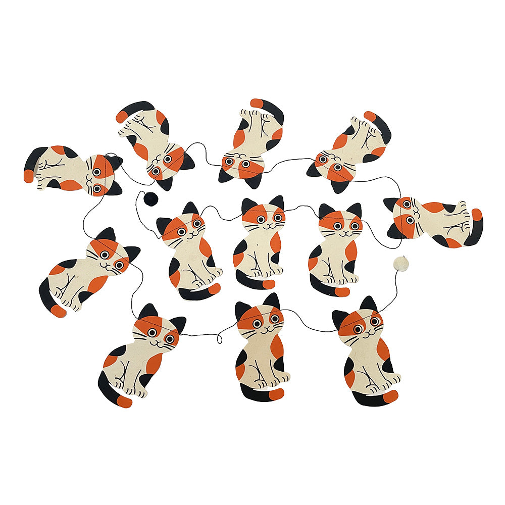 Calico Cat Paper Garland paper-stationery