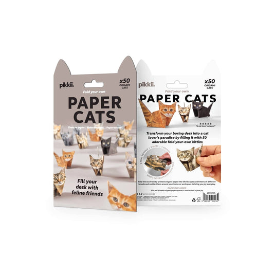 Paper Origami Cats view 1