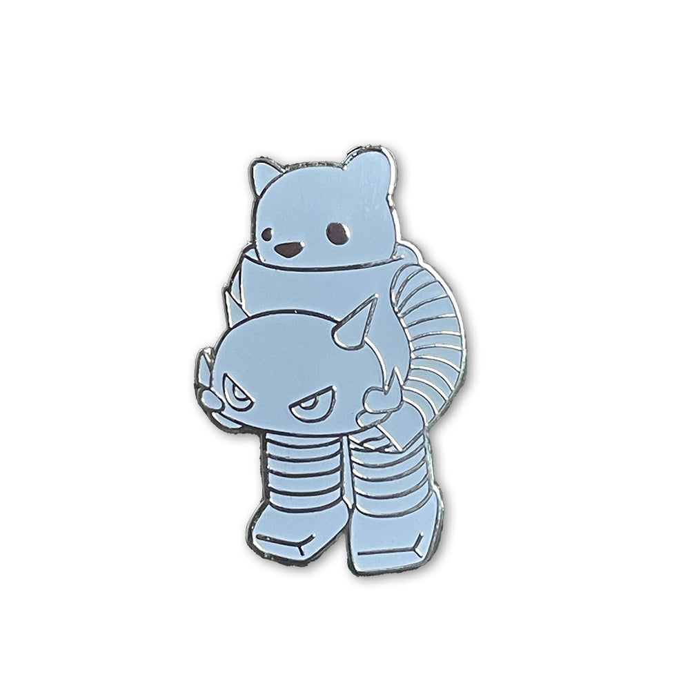 Luke Cheuh Bear Pin Giant Robot