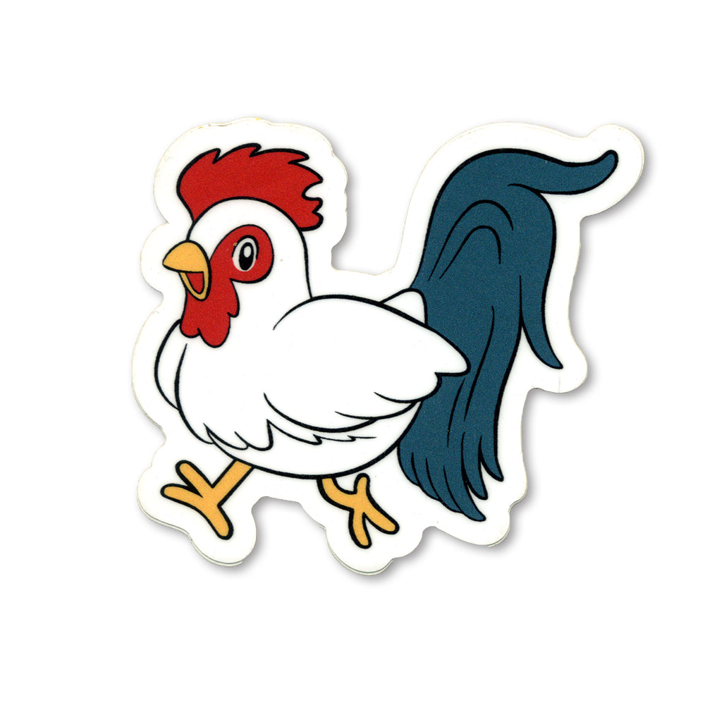 Zodiac Stickers by Ridge Hirano museum product Rooster