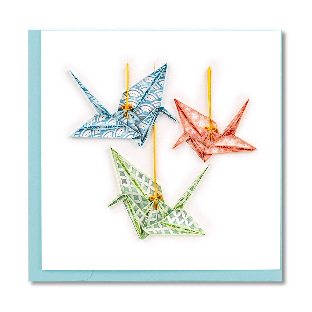 Quilling Card Origami Crane