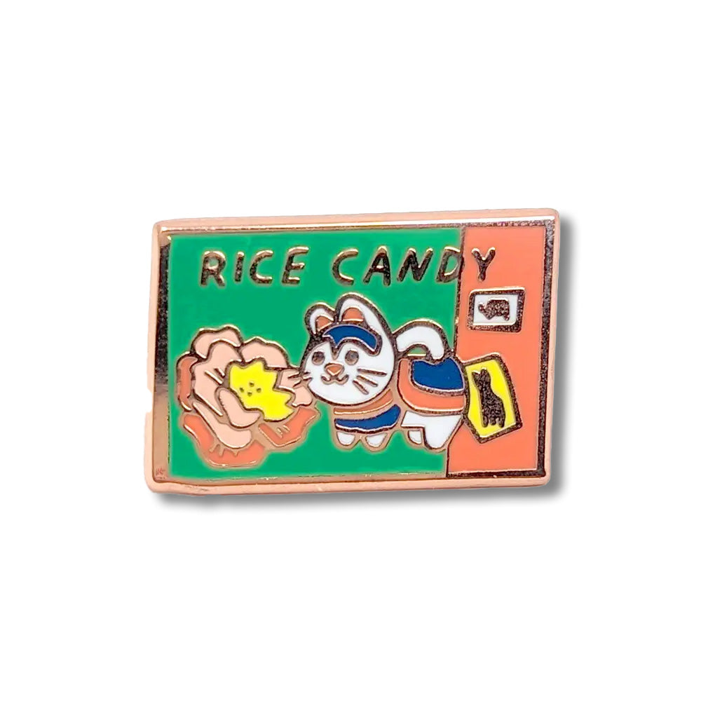 Rice Candy Enamel Pin gift