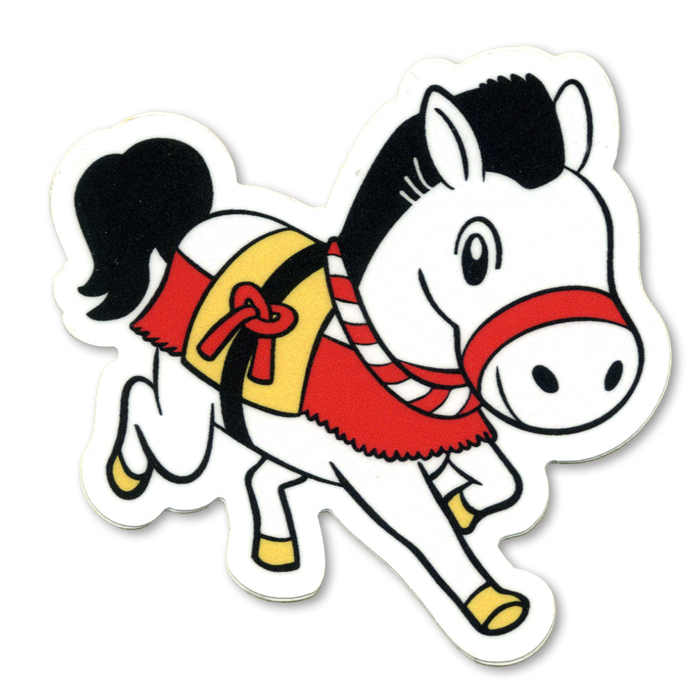 Zodiac Stickers by Ridge Hirano museum product Horse