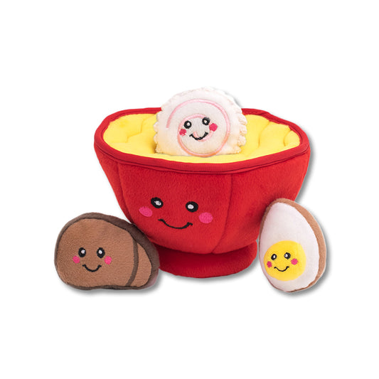 Ramen Bowl Dog Toys