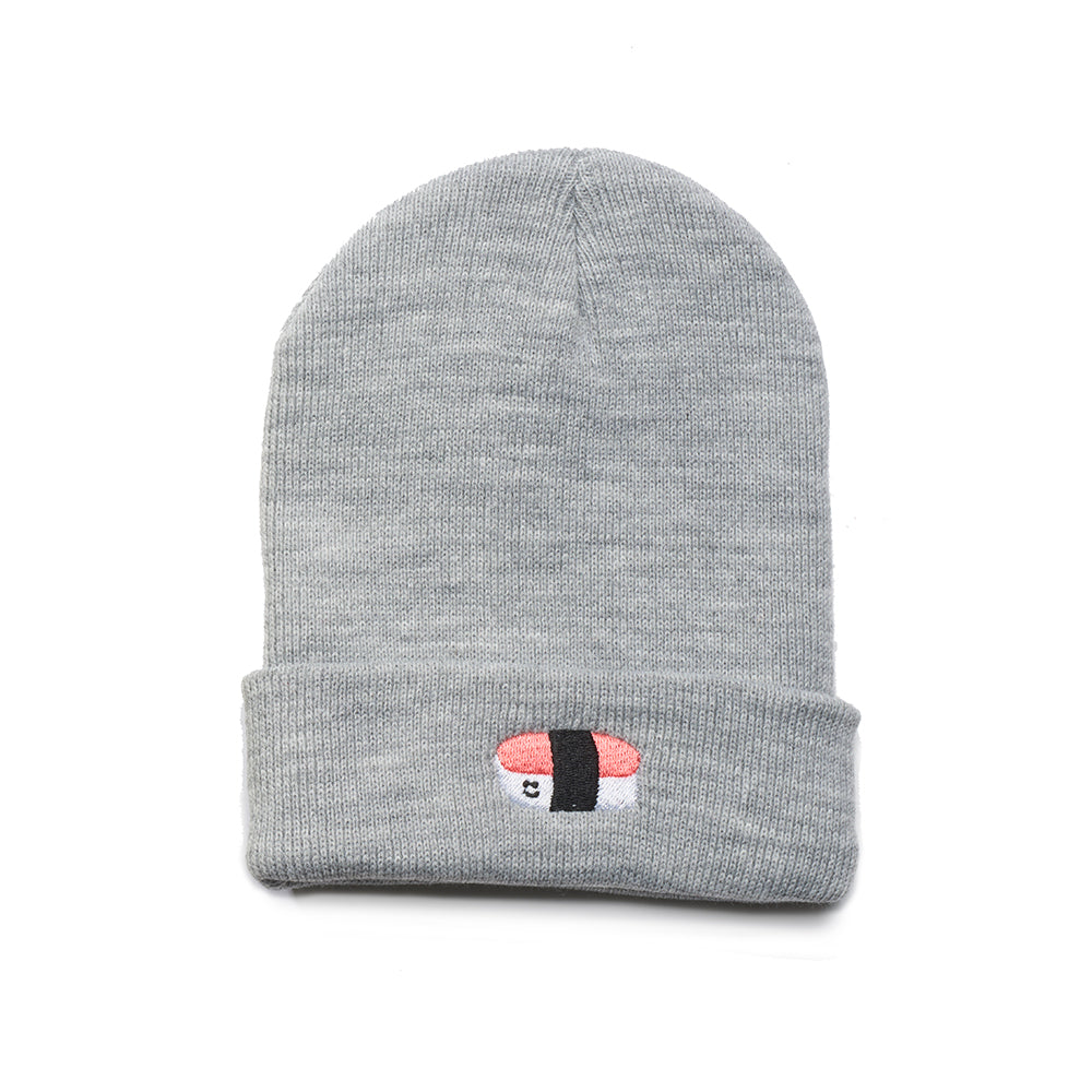 Kids Spam Musubi Beanie--Gray accessories