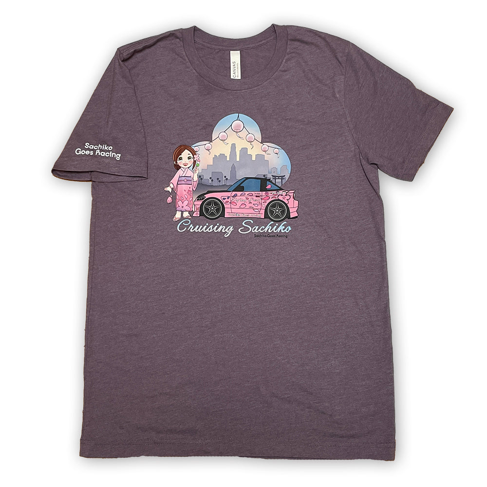 Cruising Sachiko T-shirt apparel Purple Heather Adult 2XL