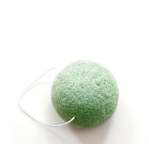 Konyakku Green Tea Facial Sponge