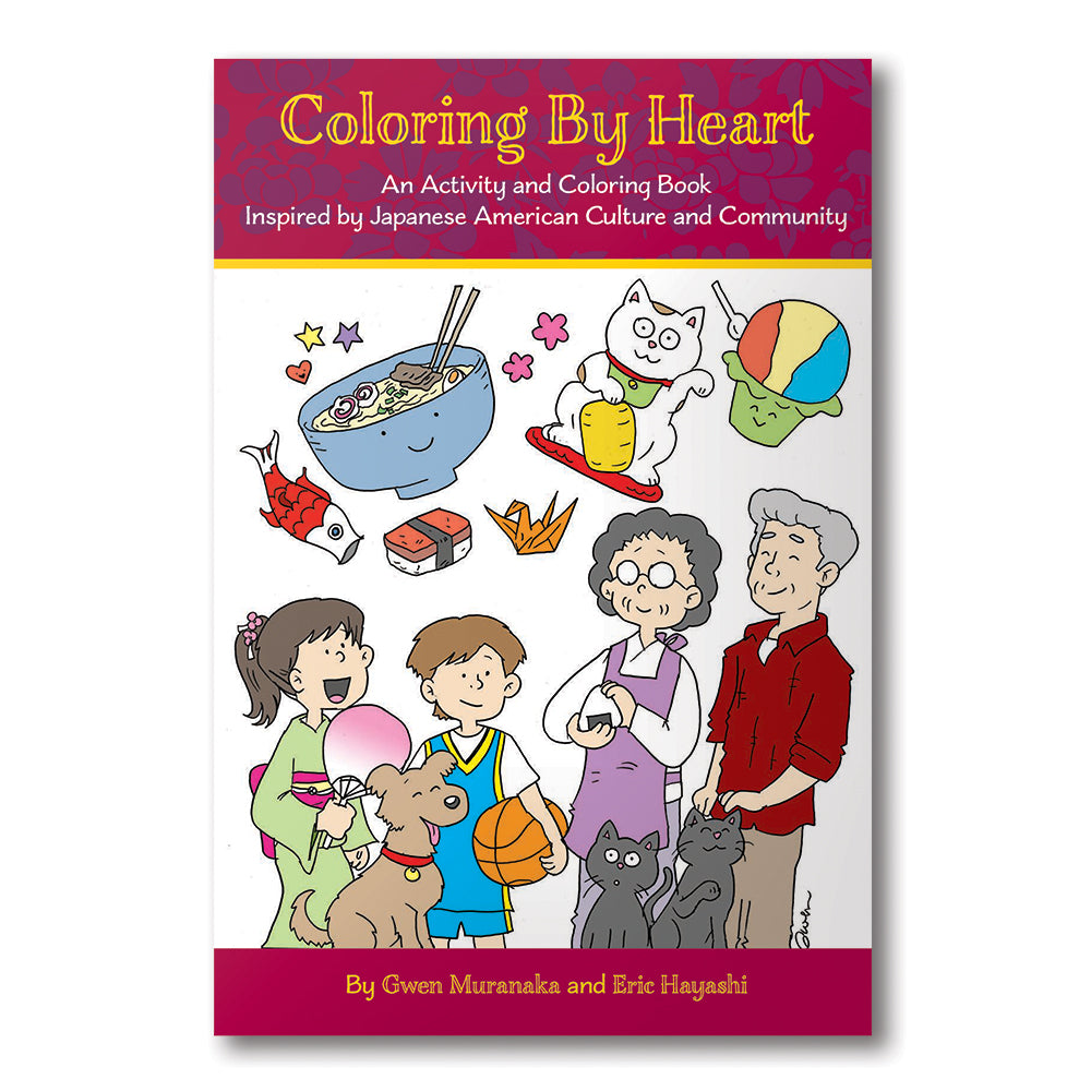Coloring by Heart book