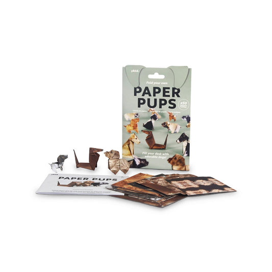 Paper Origami Pups view 1